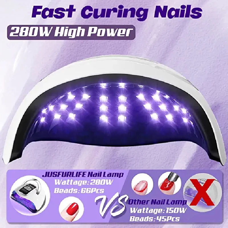 LED UV LED Nail Dryer With On /Off Motion Sensing