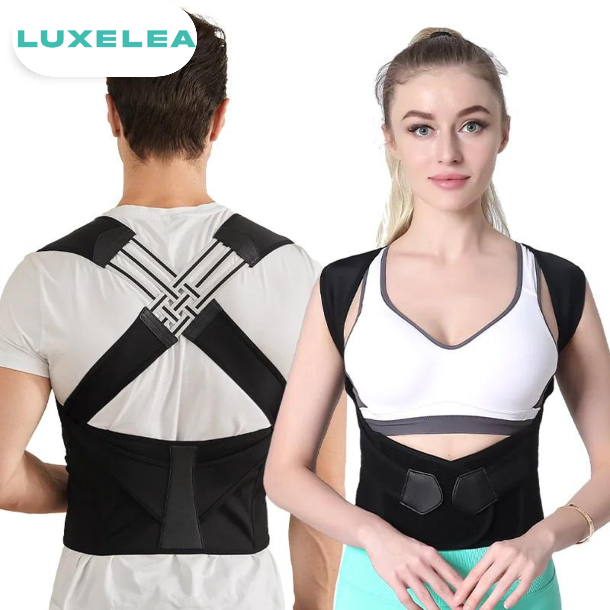 Adjustable Back Posture Corrector Belt for Women And Men, Prevents Slouching and Helps Relieve Pain