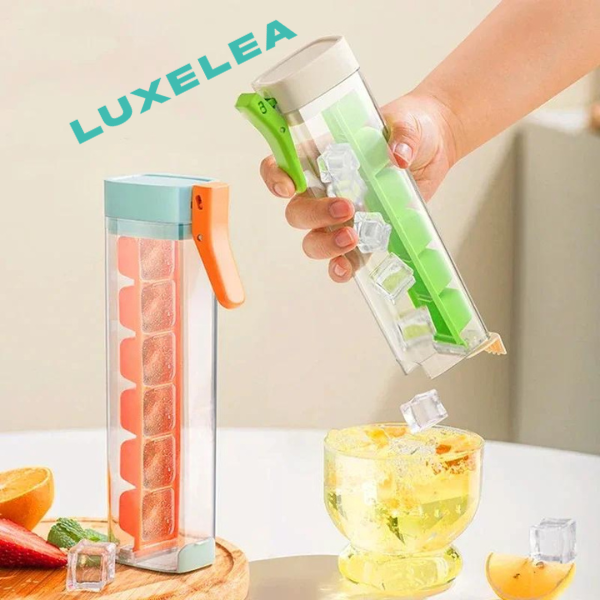Single-hand ice cube tray, easily releases your ice cubes, Buy 1 get 1 FREE!