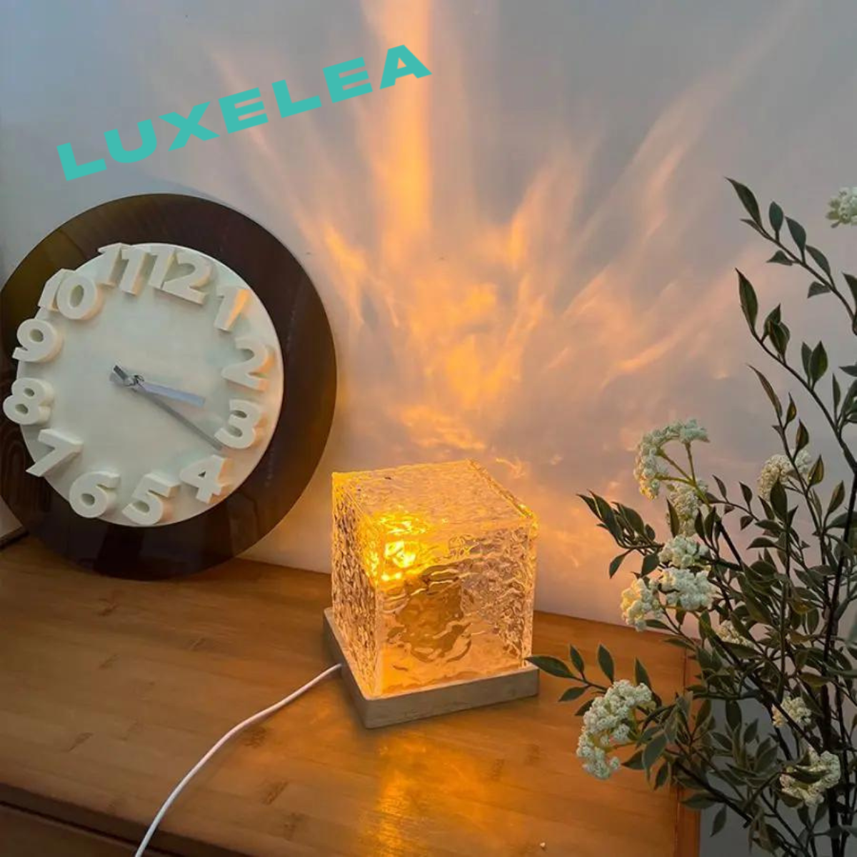 Beautiful Water Ripple Projector Night Light