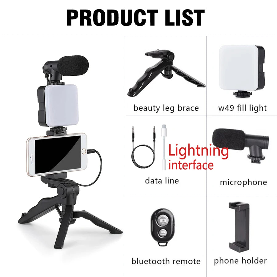 The LUXELEA 5 in 1 Smartphone  Vlogging Kit. 🎬 (Save $30)