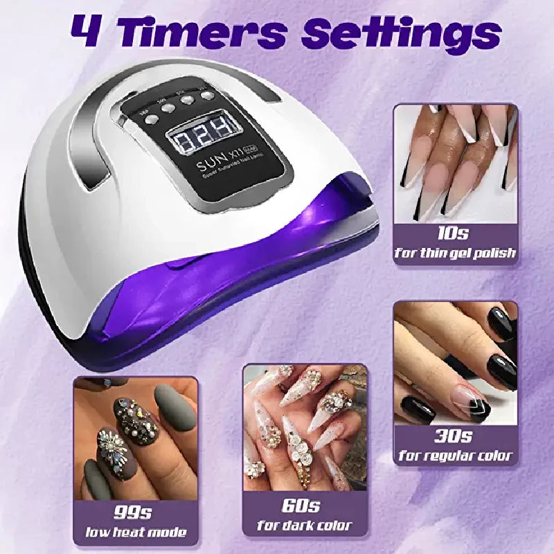 LED UV LED Nail Dryer With On /Off Motion Sensing