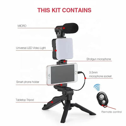 The LUXELEA 5 in 1 Smartphone  Vlogging Kit. 🎬 (Save $30)