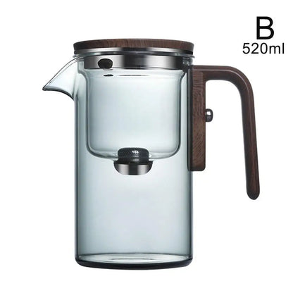 PureBrew Glass Teapot – Elegant Infusion for Perfect Herbal Tea