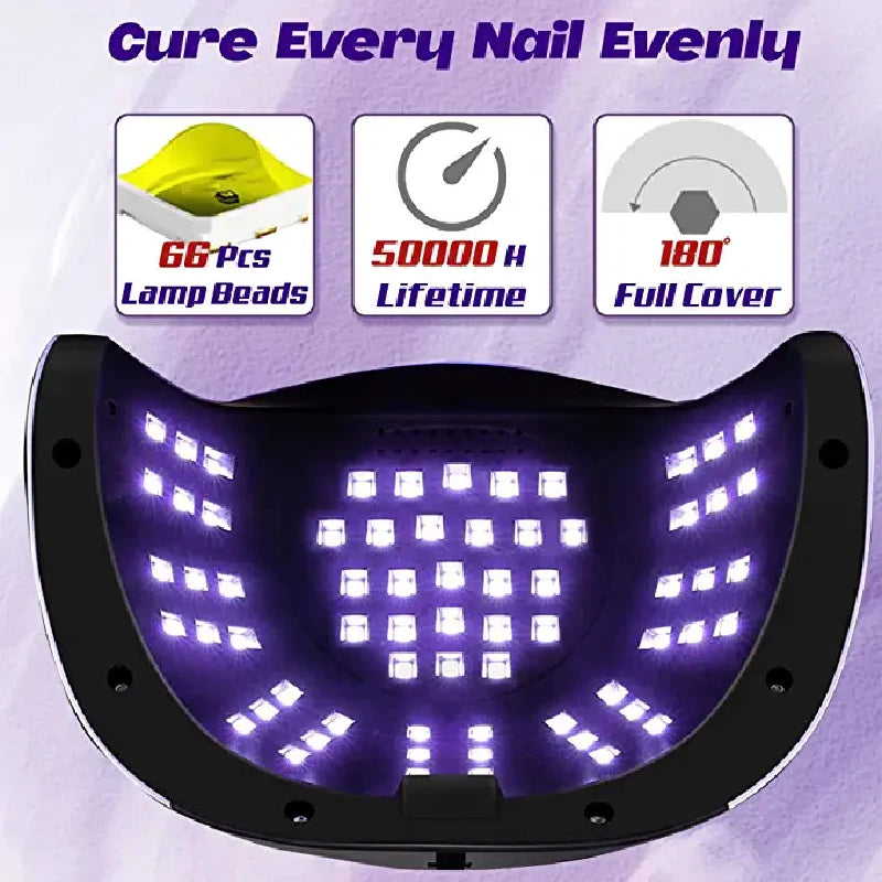 LED UV LED Nail Dryer With On /Off Motion Sensing